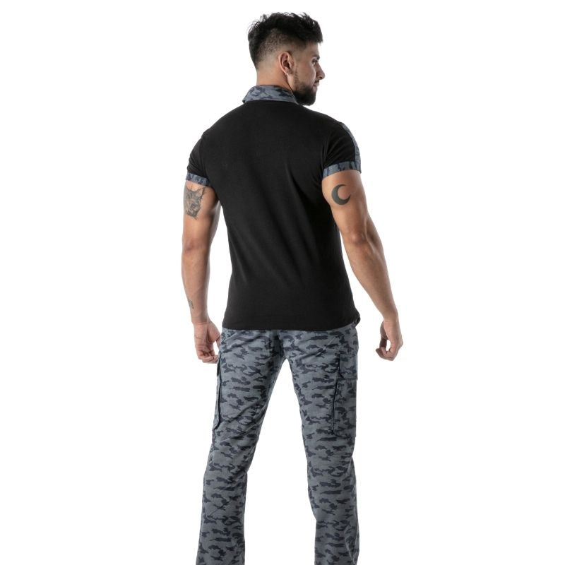 Camo Polo, Poloshirt, Polohemd