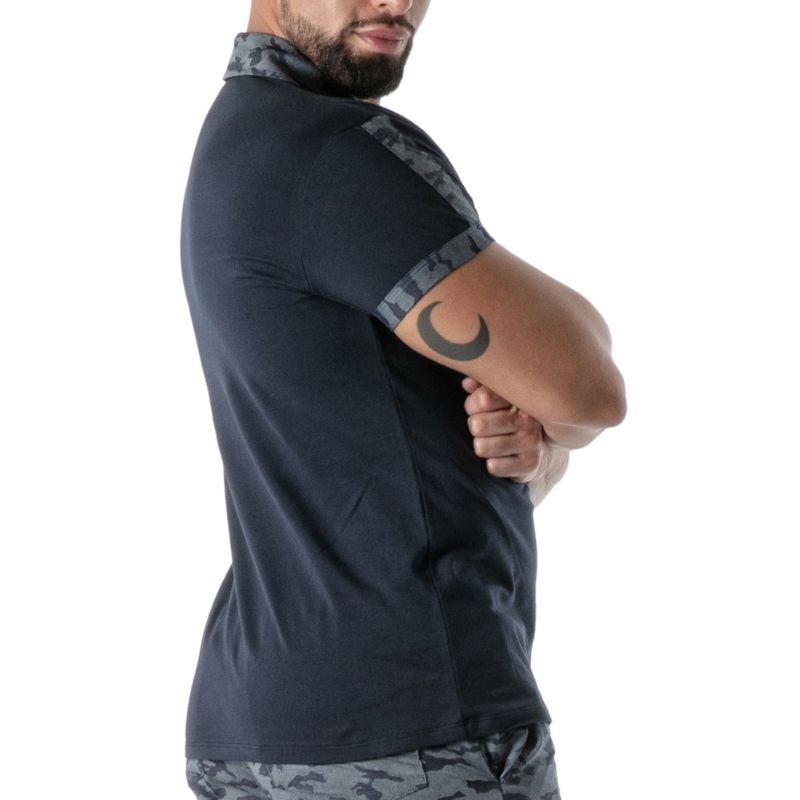 Camo Polo, Poloshirt, Polohemd
