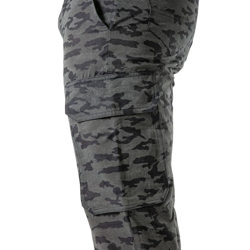 Camo Cargo Pants, Hose mit seitlichen Taschen