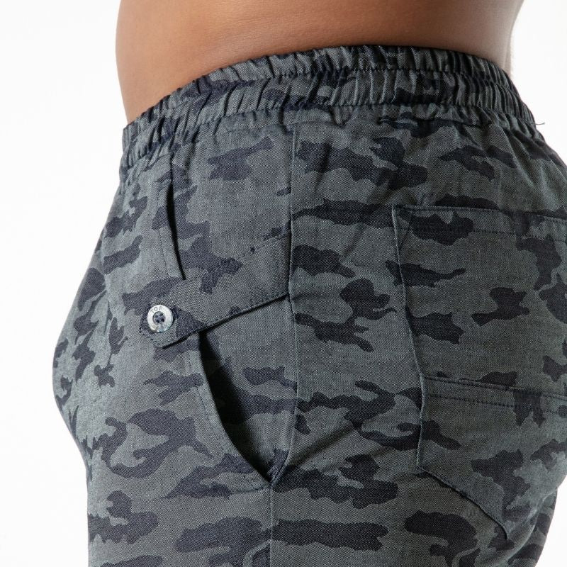 Camo Cargo Pants, Hose mit seitlichen Taschen