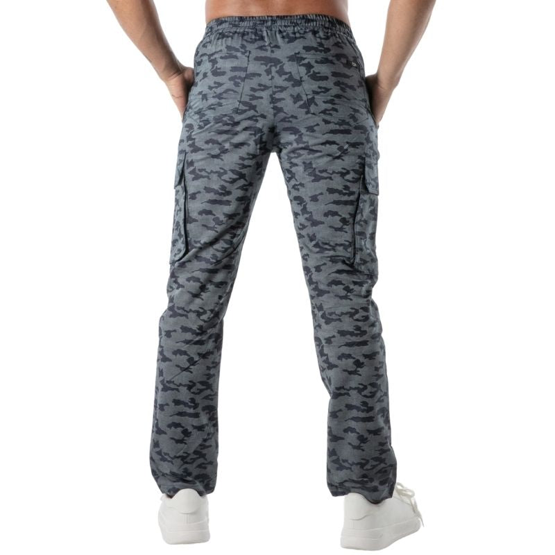 Camo Cargo Pants, Hose mit seitlichen Taschen