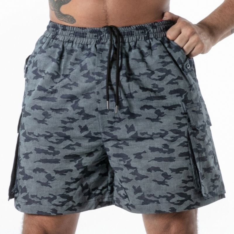 Camo Cargo Long Short