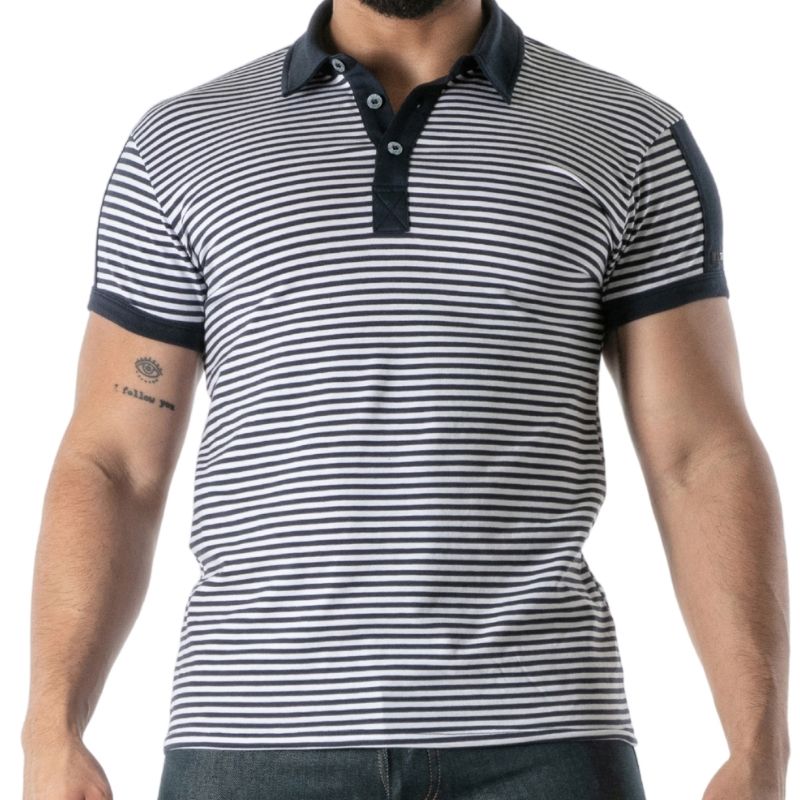 Sailor Stripe Polo, Poloshirt, Polohemd