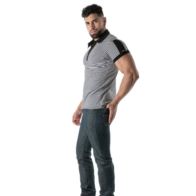 Sailor Stripe Polo, Poloshirt, Polohemd