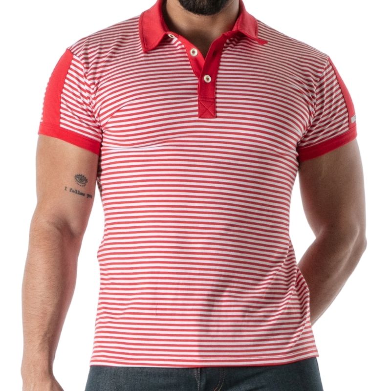 Sailor Stripe Polo, Poloshirt, Polohemd