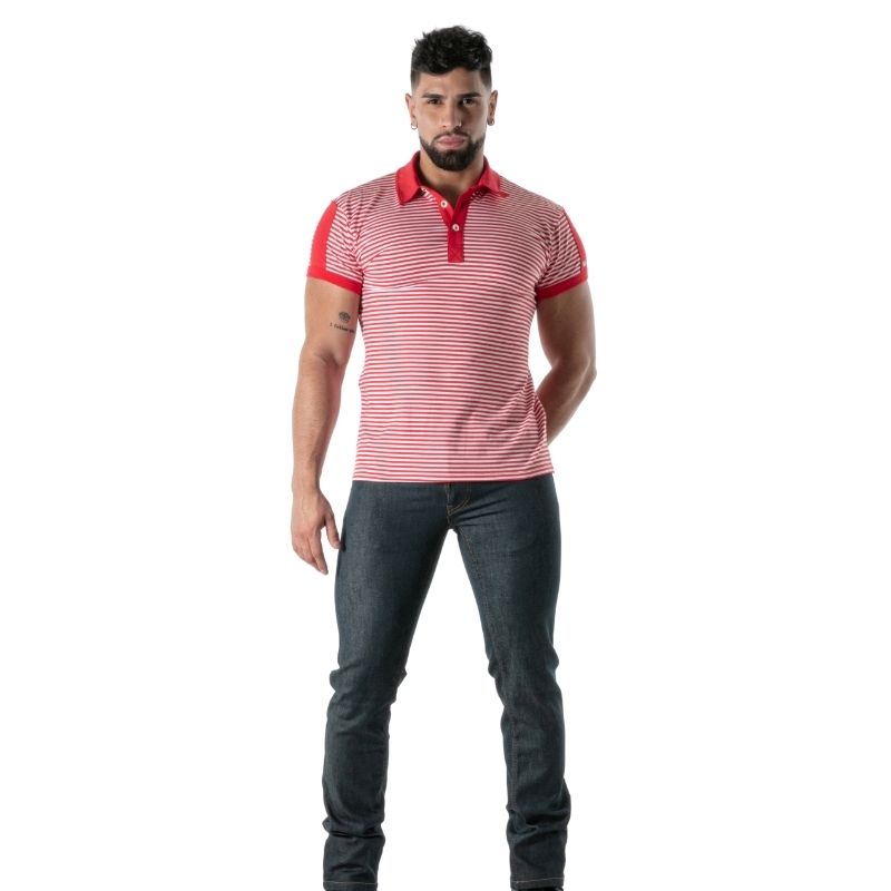 Sailor Stripe Polo, Poloshirt, Polohemd