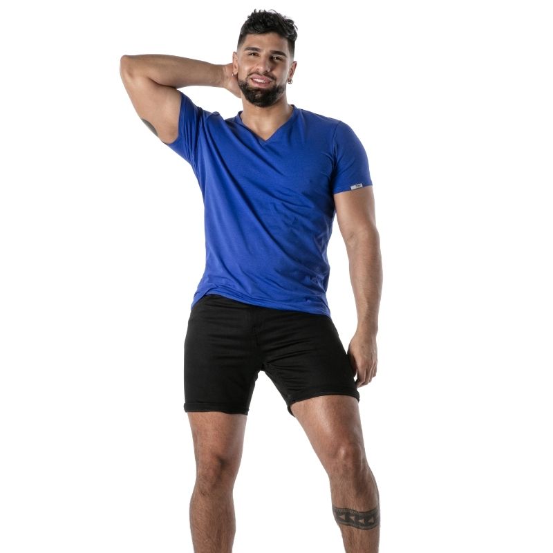 Colorful V-Neck T-Shirt