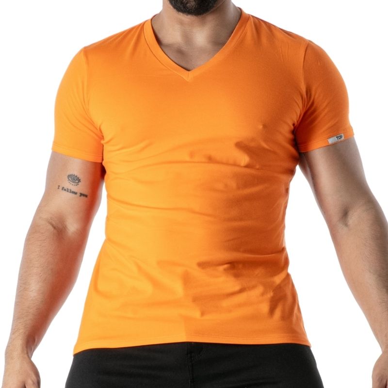 Colorful V-Neck T-Shirt