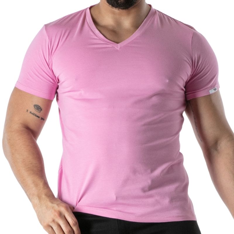 Colorful V-Neck T-Shirt