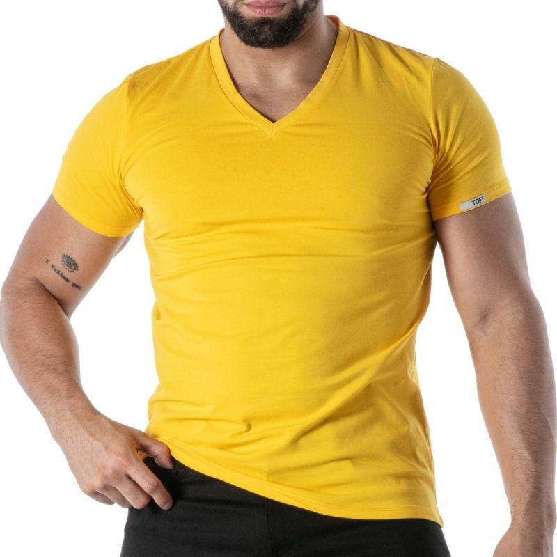 Colorful V-Neck T-Shirt