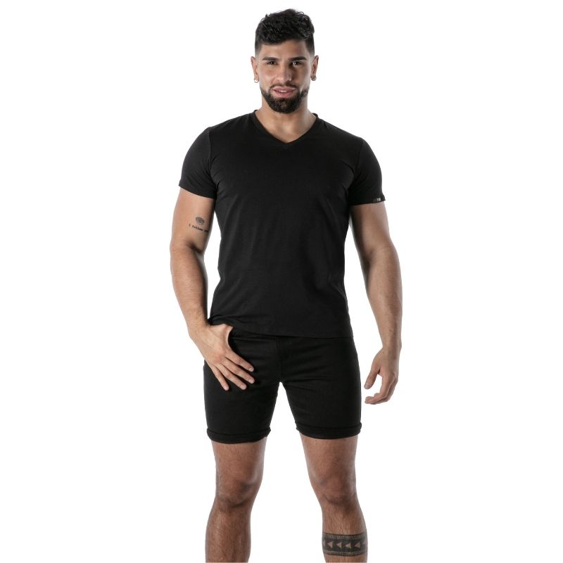 Colorful V-Neck T-Shirt