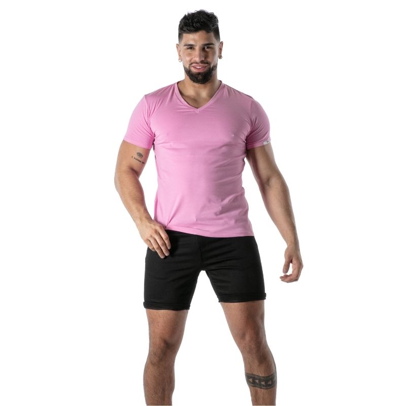 Colorful V-Neck T-Shirt