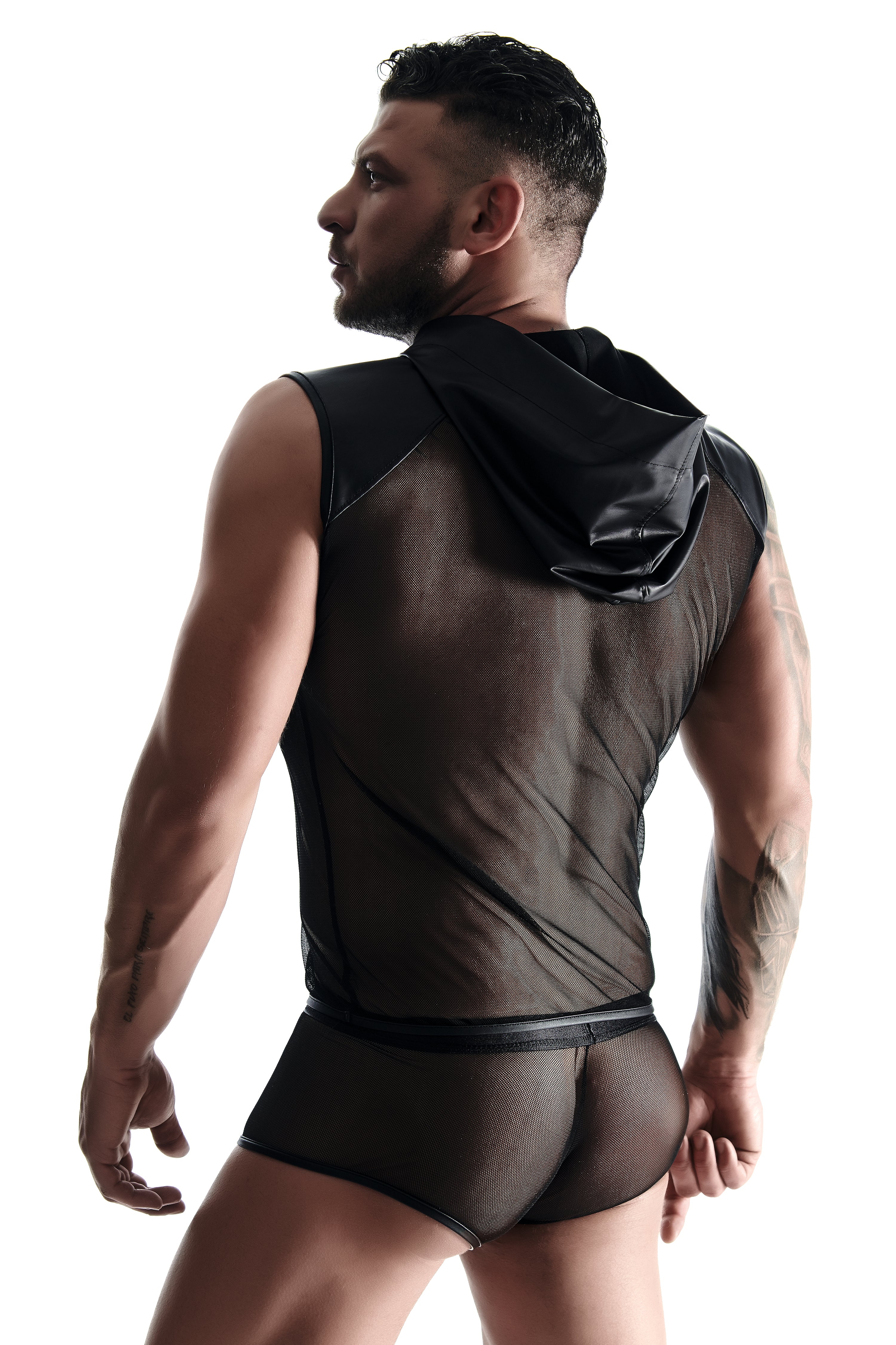 Herren Kapuzenshirt TSH018 schwarz - XXL