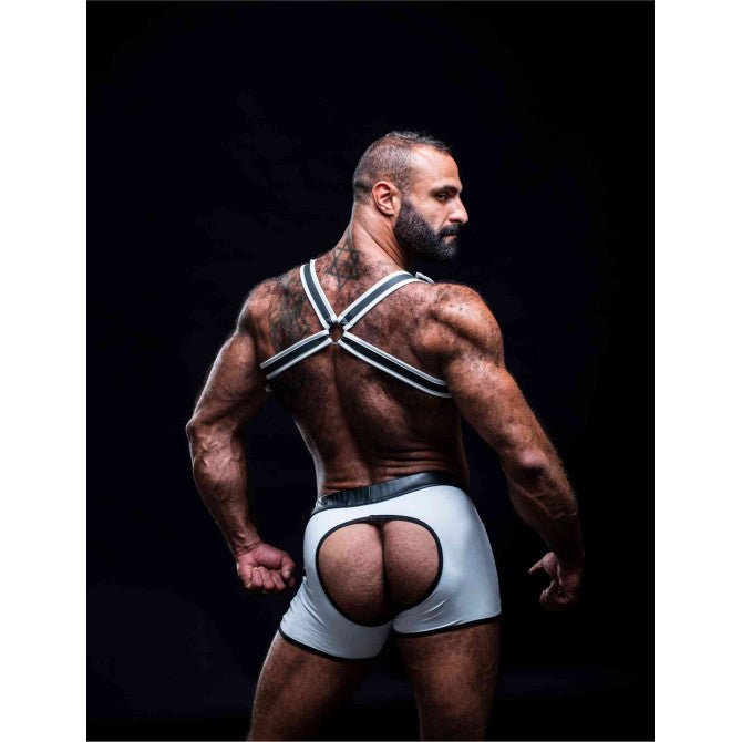 Bad Boys – rückenfreie Shorts mit Reißverschluss - TOF Paris - Shop Deutschland Noodosz