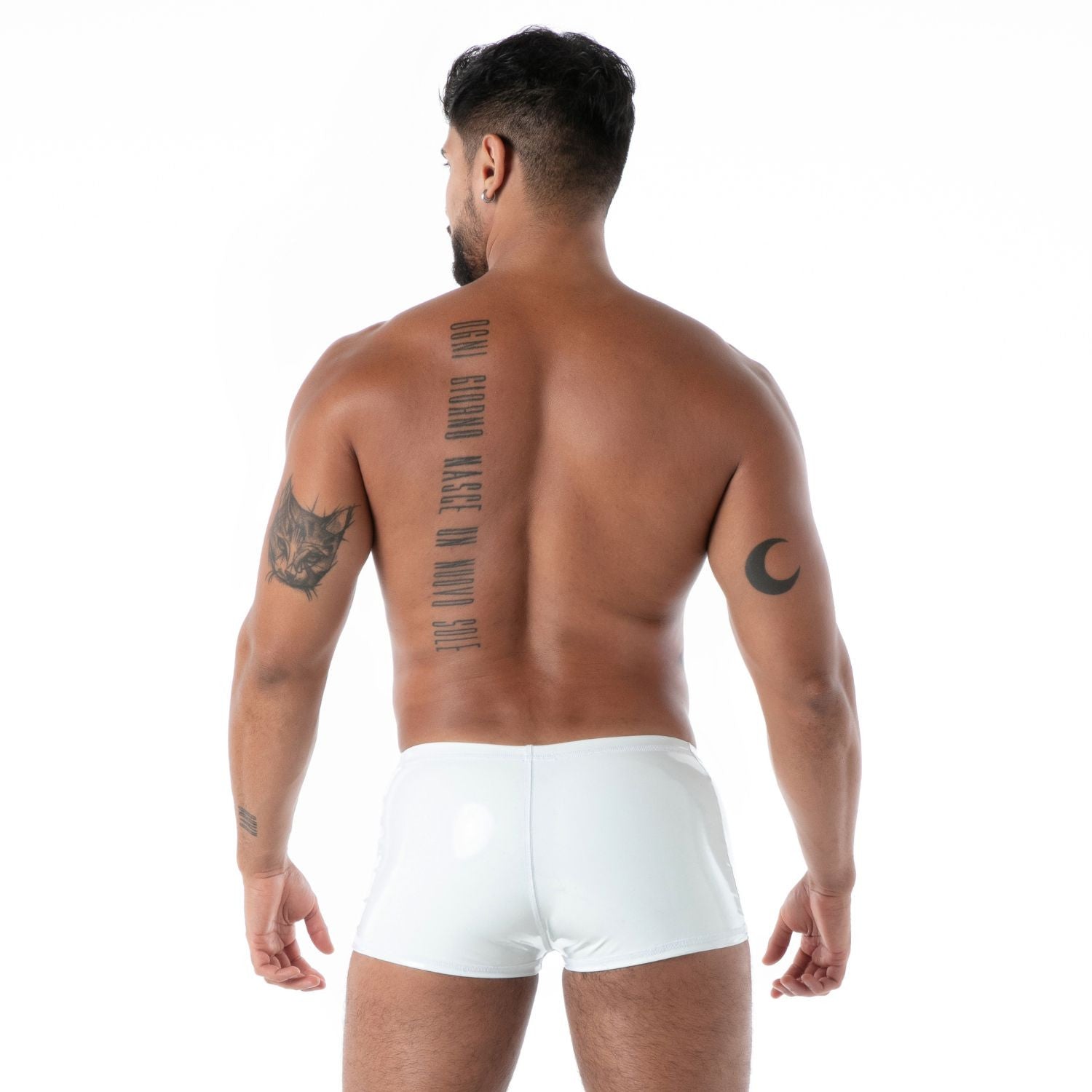 Boxer „Latex Second Skin“ – Weiß