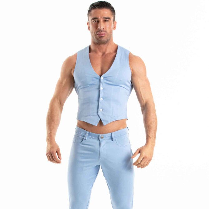 Chino Vest Blue - TOF Paris - Shop Deutschland Noodosz