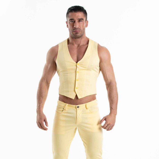 Chino Vest Yellow - TOF Paris - Shop Deutschland Noodosz