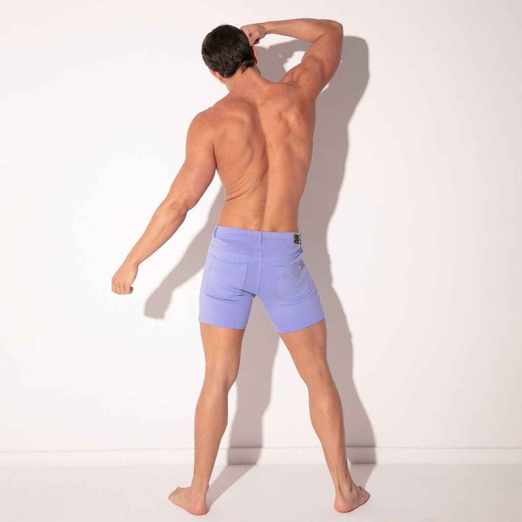 Code 22 - 5 POCKET STRETCH 9712S Chino Shorts Powder Blue - kurze Hose - Code 22 - Shop Deutschland Noodosz