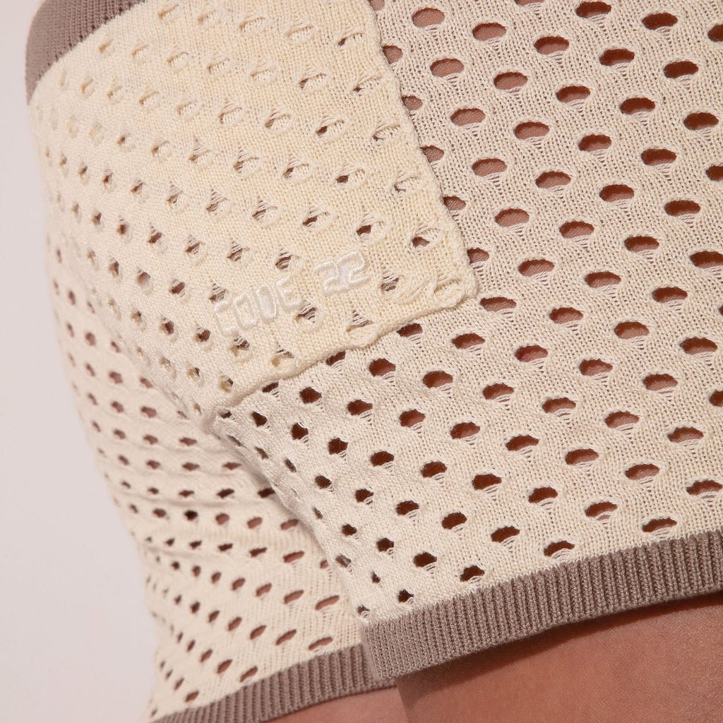 CODE 22 KNITTED MOSAIC Short 7020, kurze Strickhose - Code 22 - Shop Deutschland Noodosz