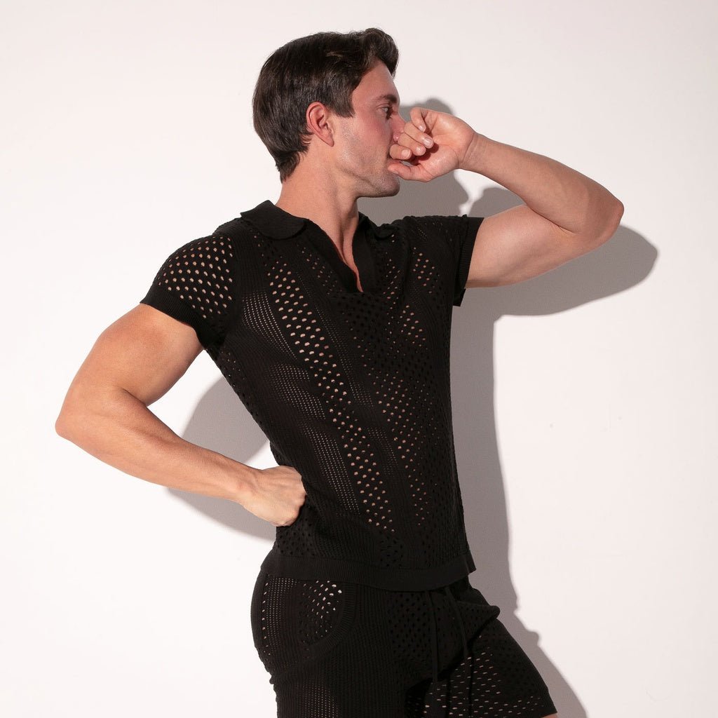 CODE 22 MOSAIC POLO - 7017 Poloshirt, Polohemd - Code 22 - Shop Deutschland Noodosz
