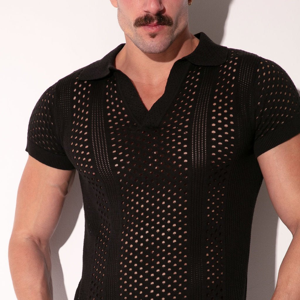 CODE 22 MOSAIC POLO - 7017 Poloshirt, Polohemd - Code 22 - Shop Deutschland Noodosz