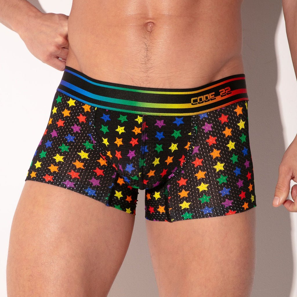 CODE 22 PRIDE MESH BOXER - 2232 Boxershorts - Code 22 - Shop Deutschland Noodosz