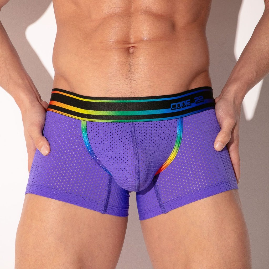 CODE 22 PRIDE MESH BOXER - 2232 Boxershorts - Code 22 - Shop Deutschland Noodosz