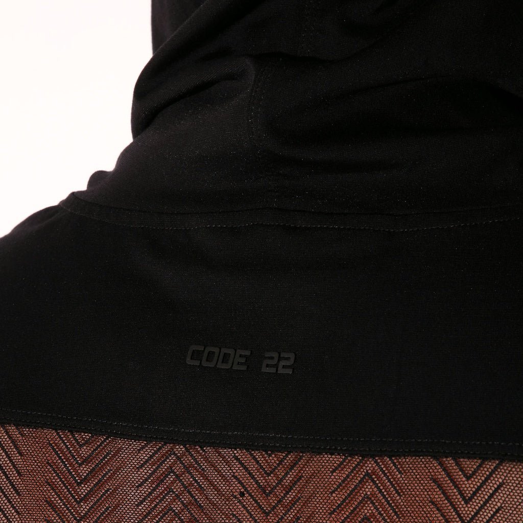 CODE 22 ROCK HOODY 9825, ärmelloses Kapuzenshirt - Code 22 - Shop Deutschland Noodosz