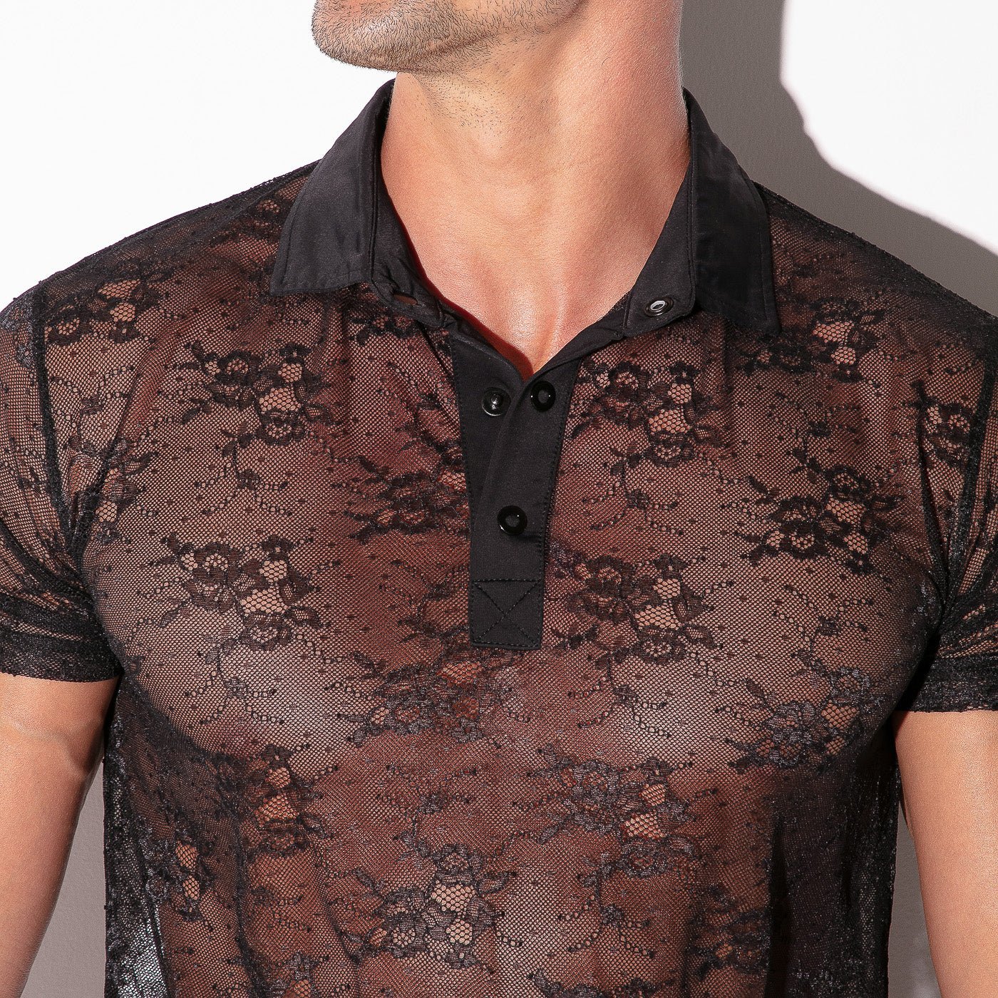 CODE 22 SHEER STRIPE POLO, 9777 - Code 22 - Shop Deutschland Noodosz
