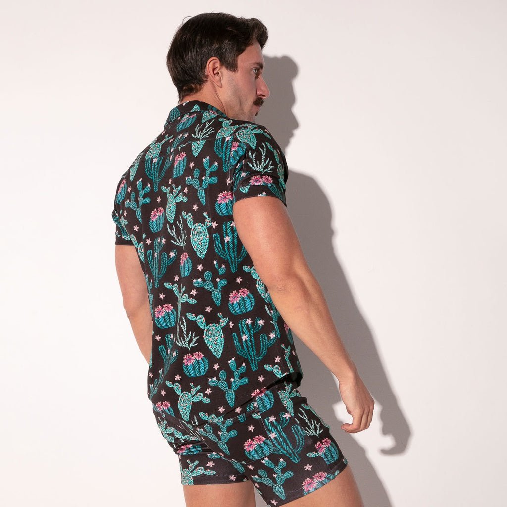CODE 22 Stretch Hemd Lime 9721, Freizeithemd bedruckt, Print - Code 22 - Shop Deutschland Noodosz