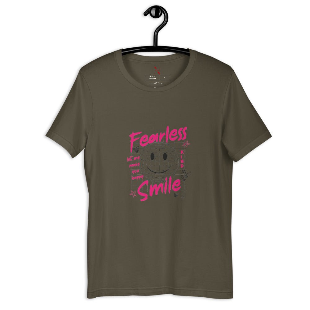 Fearless Smile T-Shirt - NiZED - Shop Deutschland Noodosz