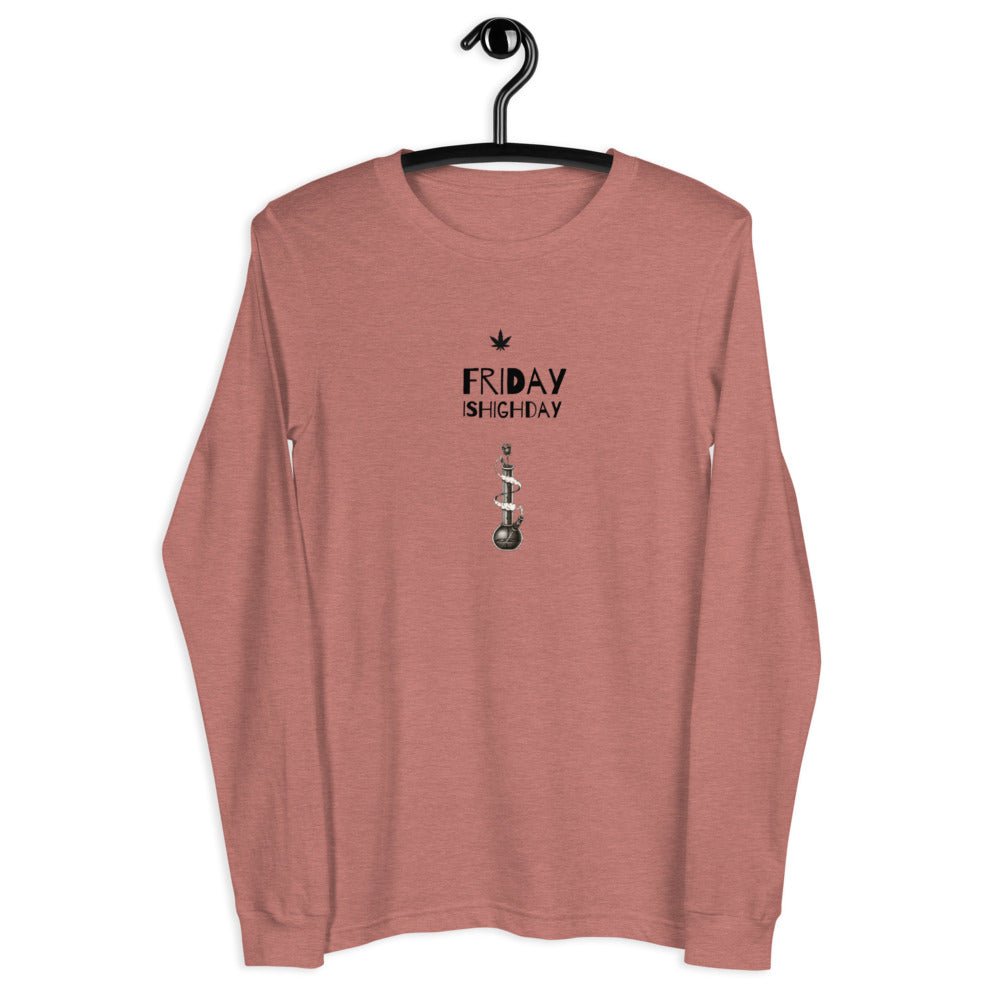 FRIDAY IS HIGHDAY x WEED Langarmshirt - NiZED - Shop Deutschland Noodosz