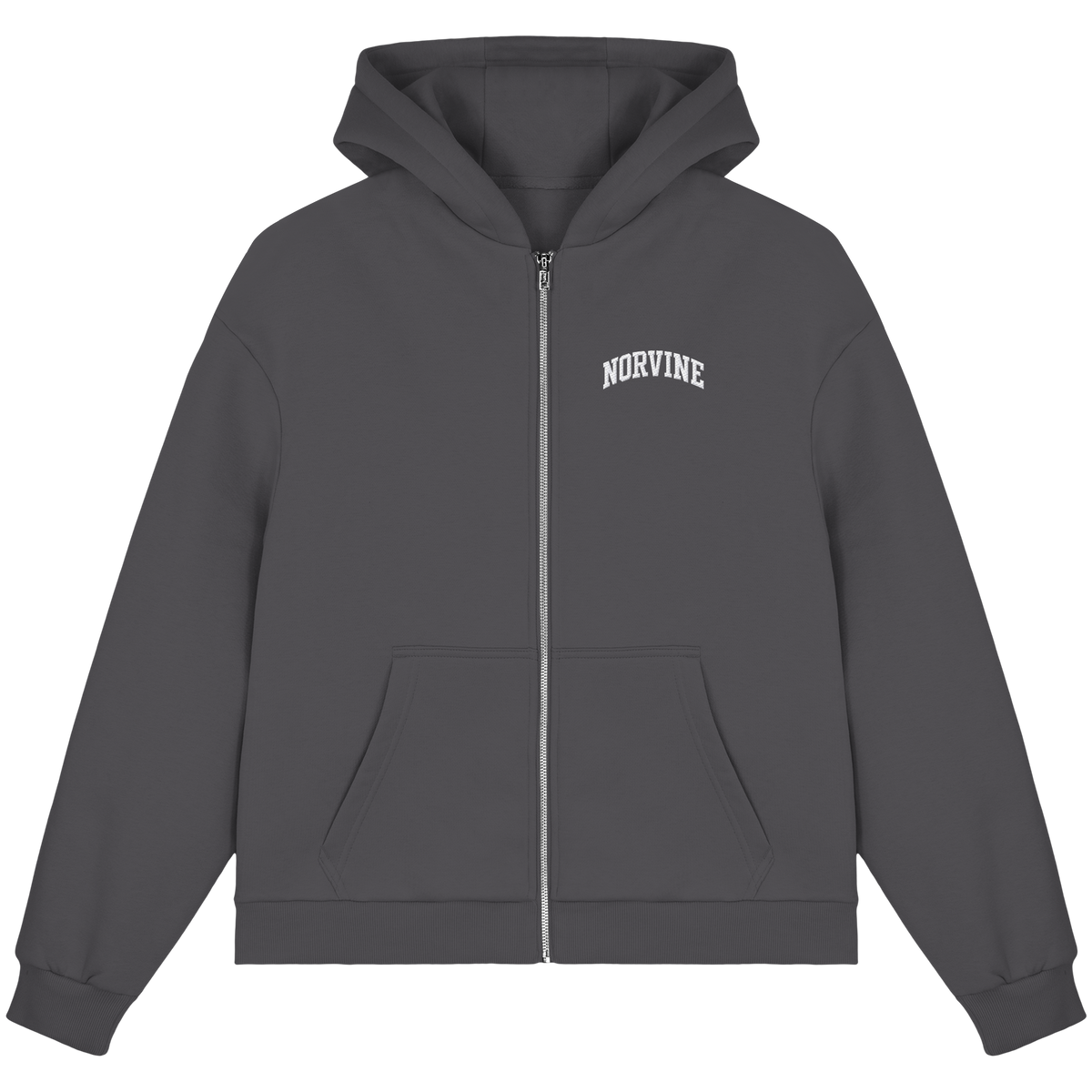 Norvine Signature Zip Hoodie Herren im College-Stil