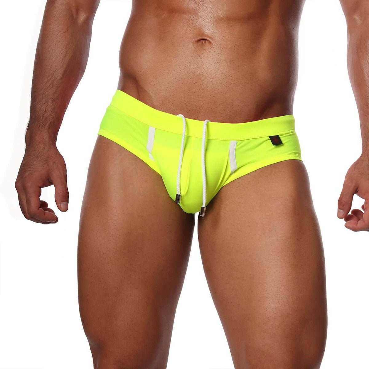 Happy Badehose, Badeslip – Neon - Gelb - TOF Paris - Shop Deutschland Noodosz