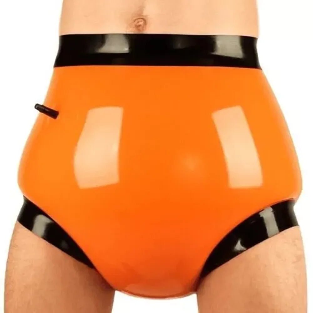 Herren aufblasbare Latex Shorts Briefs – Gummi Unterwäsche - FlowNight - Shop Deutschland Noodosz