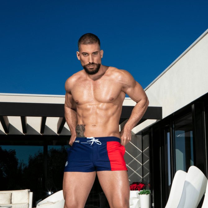 Holidays Badeshorts – Marineblau - TOF Paris - Shop Deutschland Noodosz