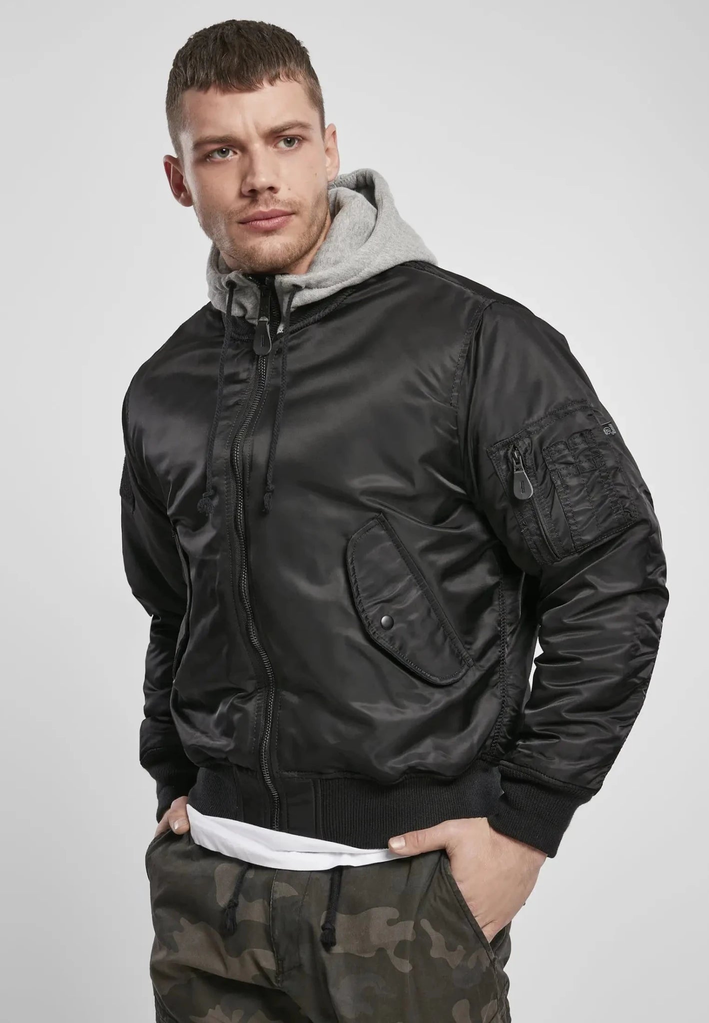 Hooded MA1 Bomber Jacket - Norvine - Shop Deutschland Noodosz