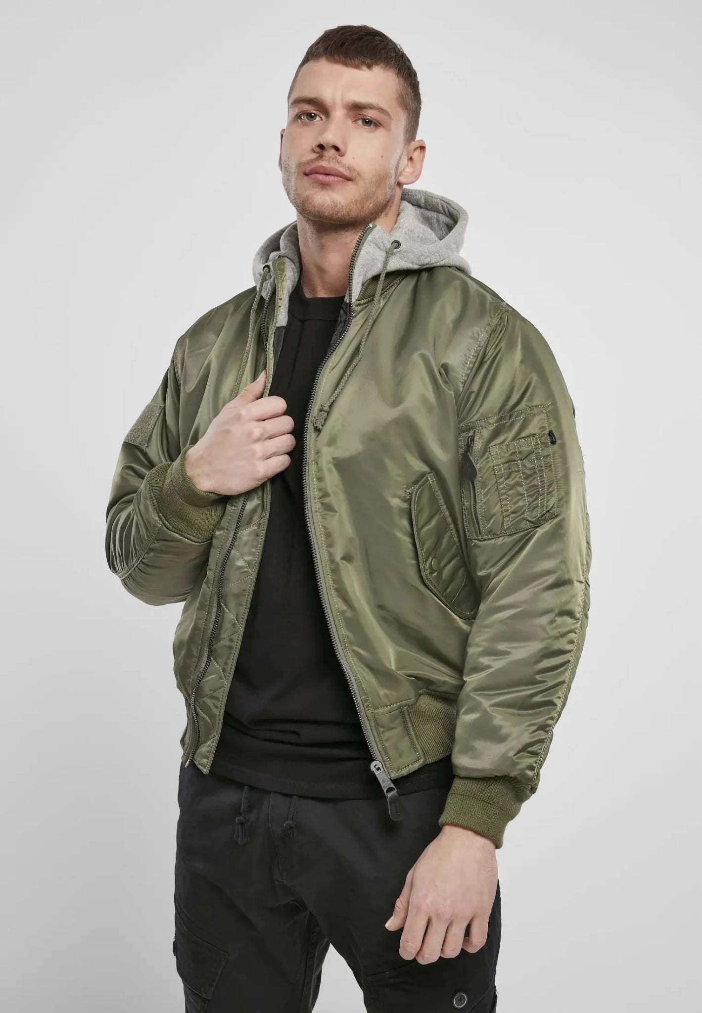 Hooded MA1 Bomber Jacket - Norvine - Shop Deutschland Noodosz