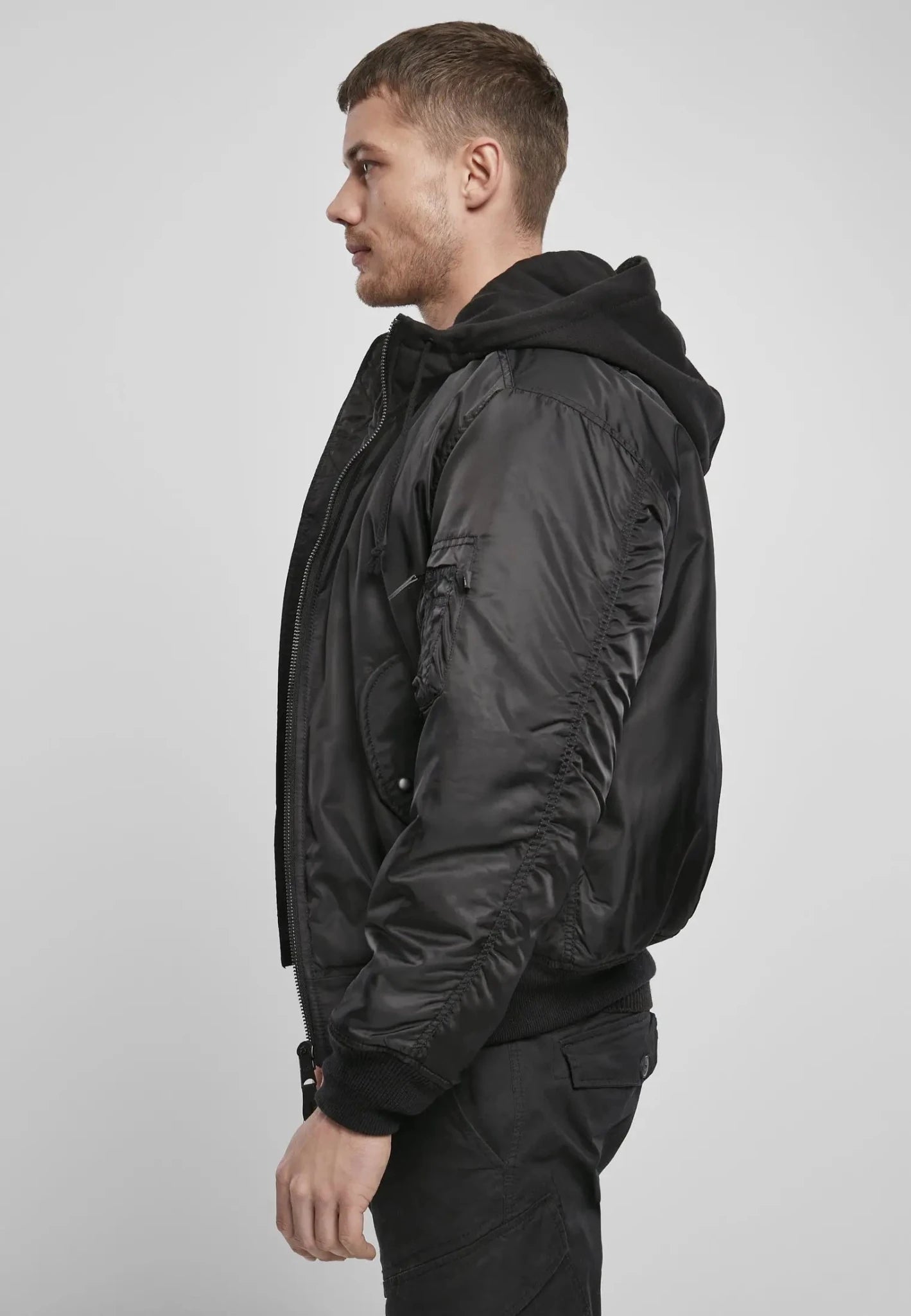 Hooded MA1 Bomber Jacket - Norvine - Shop Deutschland Noodosz