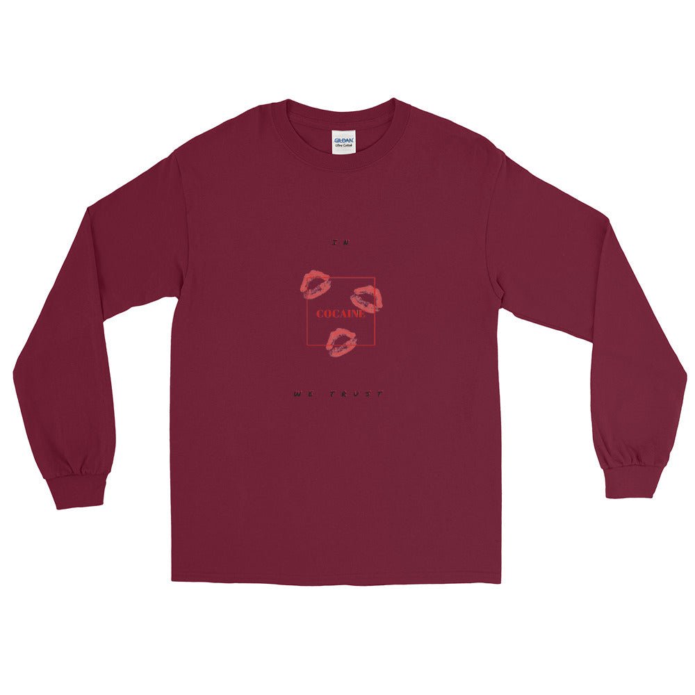In Cocaine we trust Langarmshirt - NiZED - Shop Deutschland Noodosz