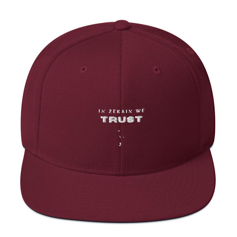 In Zekain we Trust - Snapback - Cap - NiZED - Shop Deutschland Noodosz