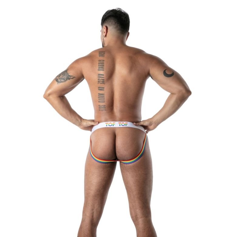 Jockstrap Pride – Lebhaftes Blau - TOF Paris - Shop Deutschland Noodosz