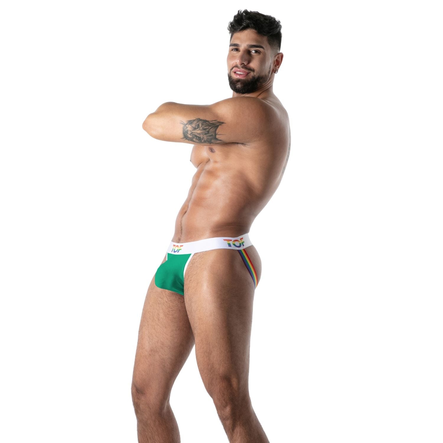 Jockstrap Pride Joyful Grün - TOF Paris - Shop Deutschland Noodosz