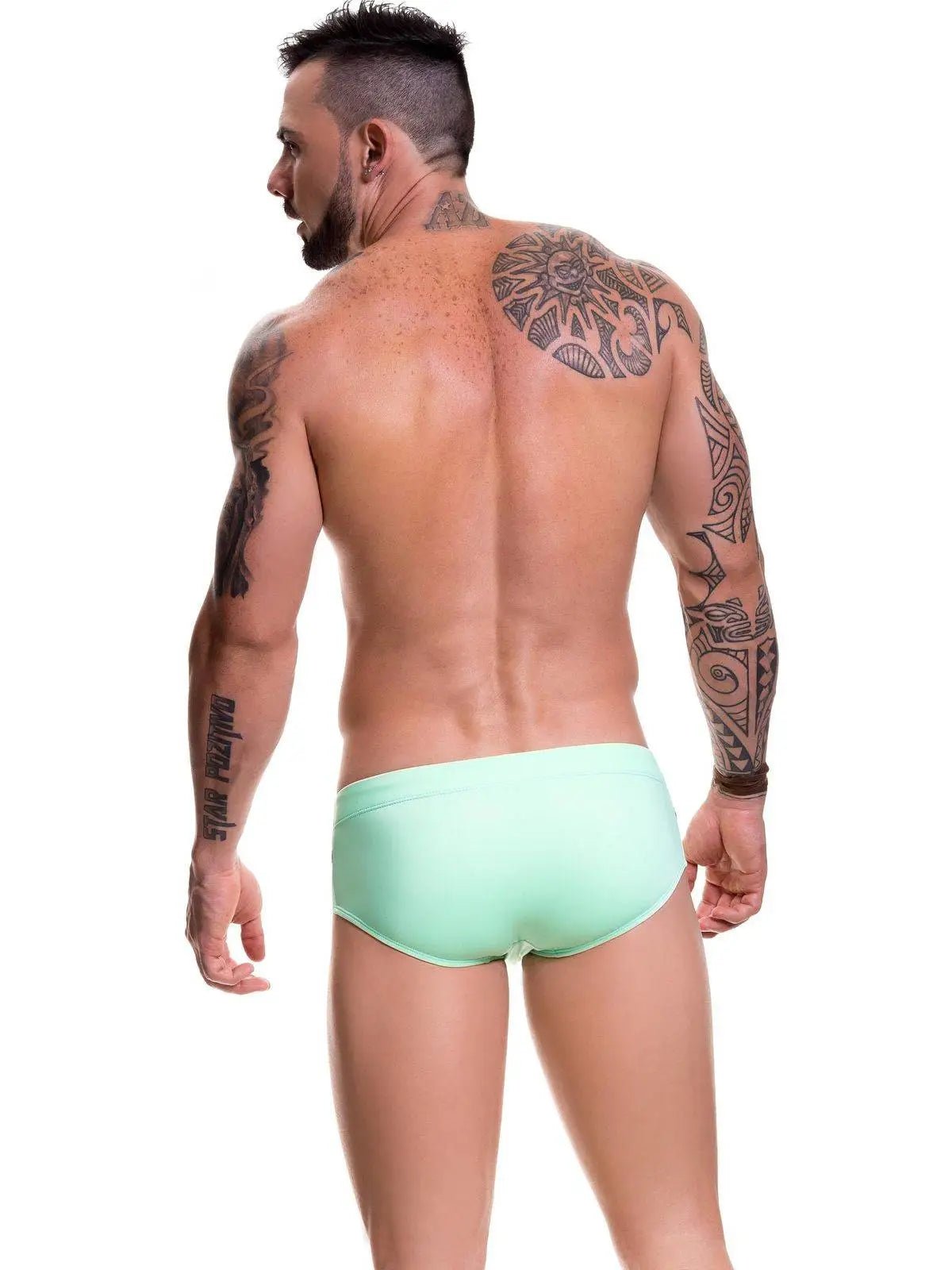 JOR 0425 - Herren Badehose Badeslip Schwimmhose Streifen Swimwear - noodosz JOR 0425 -  Herren Badehose Badeslip Schwimmhose Streifen Swimwear Jor Kleidung & Accessoires:Herrenmode:Bademode nudosz.myshopify.com