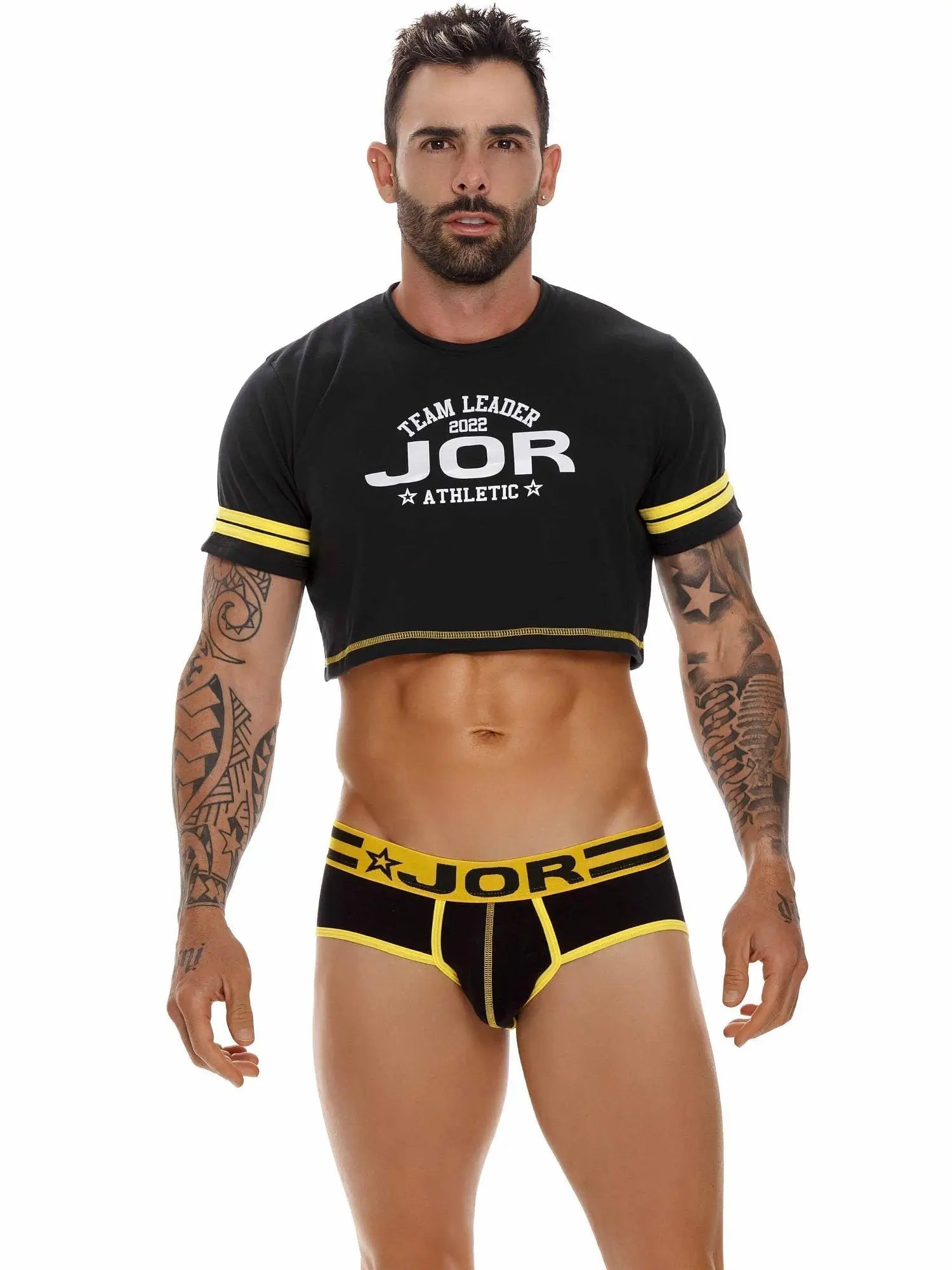 JOR 1617 VARSITY Crop Tank Top Sport Fitness Clubwear - noodosz JOR 1617 VARSITY Crop Tank Top Sport Fitness Clubwear Jor Kleidung & Accessoires:Spezielle Anlässe:Erotik:Bondage Bekleidung nudosz.myshopify.com