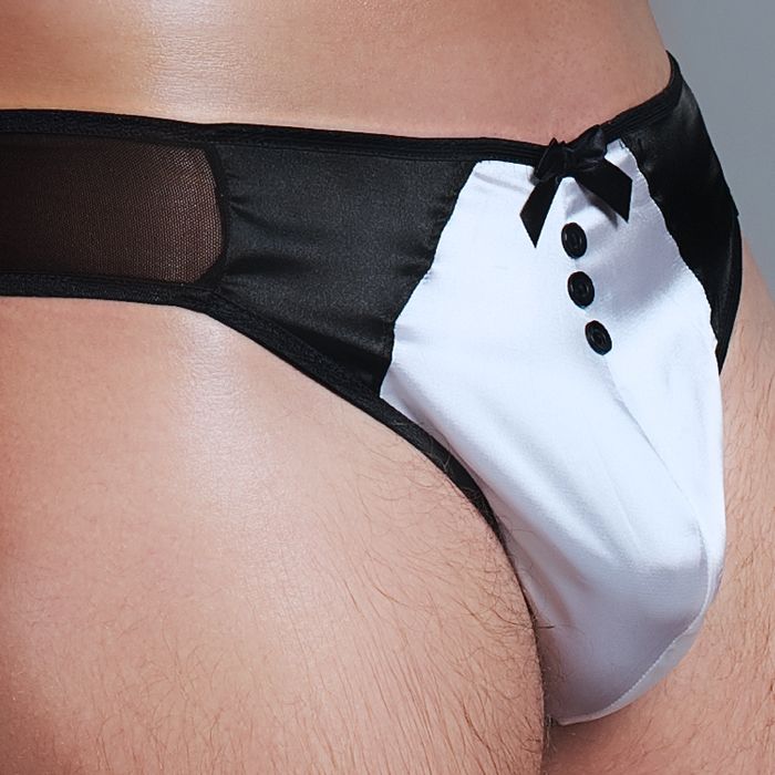 dreiteiliges Kellner-Set MC/9040 2XL/3XL für Männer von Andalea Dessous-1