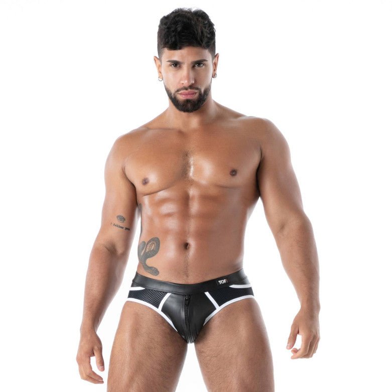 Kinky – rückenfreier Slip mit Reißverschluss - TOF Paris - Shop Deutschland Noodosz