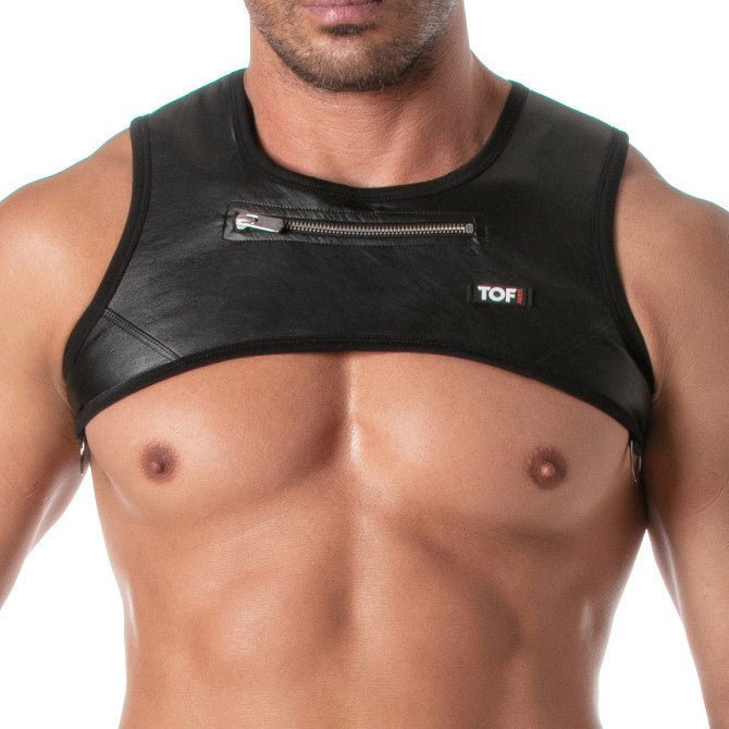 Kinky Harness mit Reißverschlusstasche - TOF Paris - Shop Deutschland Noodosz