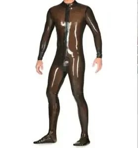 Latexanzug 100% Latex Gummi Wetlook Smokegrey 0.45mm - FlowNight - Shop Deutschland Noodosz