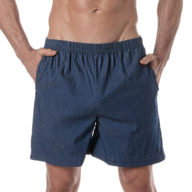 Light Denim Bermuda - TOF Paris - Shop Deutschland Noodosz